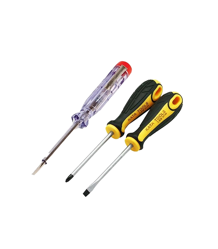 پیچ گوشتی و فازمتر